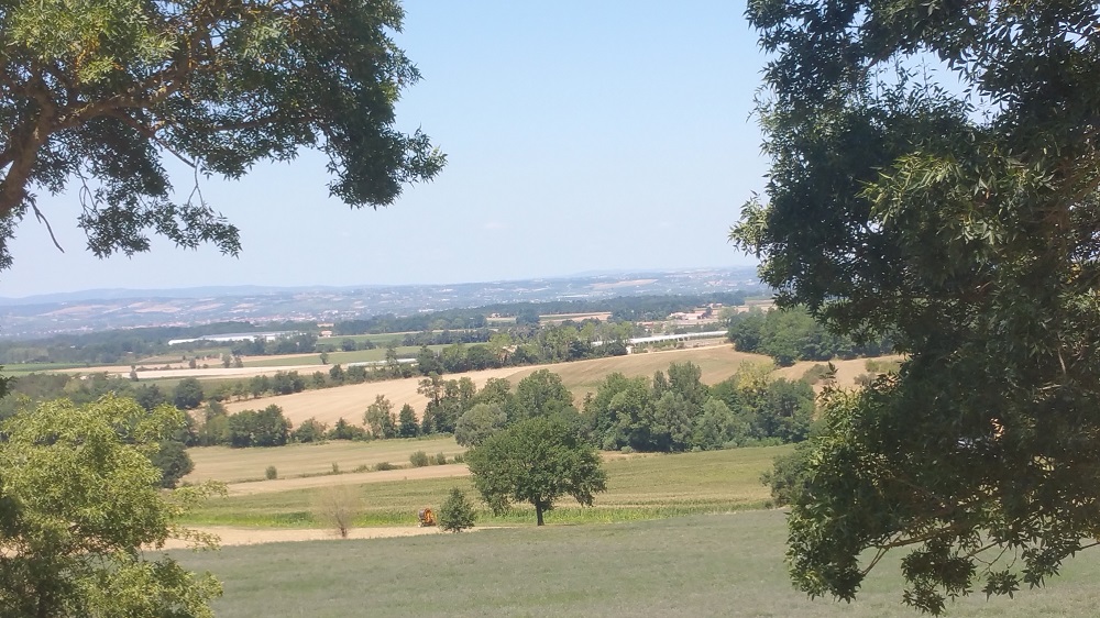 Découvrez la sérénité et l'apaisement du lieu avec un panorama sur Gaillac.